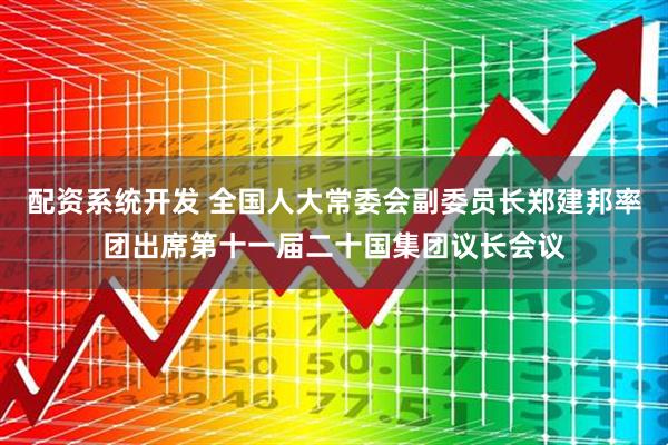 配资系统开发 全国人大常委会副委员长郑建邦率团出席第十一届二十国集团议长会议